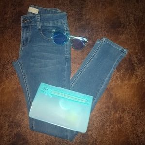 365 stylish back pocket blue jeans